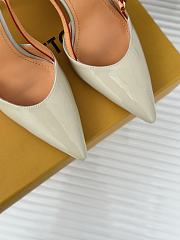 Louis Vuitton Blossom Slingback White Pump - 2