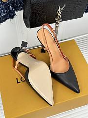 Louis Vuitton Blossom Slingback Black Pump - 5