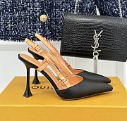 Louis Vuitton Blossom Slingback Black Pump - 1