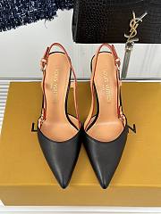 Louis Vuitton Blossom Slingback Black Pump - 2