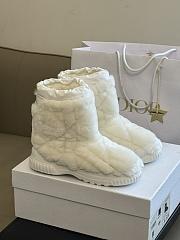 Dior White Frost Ankle Boot - 1