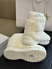 Dior White Frost Ankle Boot - 6