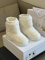 Dior White Frost Ankle Boot - 4