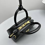 Miu Miu black leather top-handle bag - 2