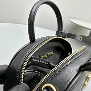 Miu Miu black leather top-handle bag - 4