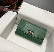 D&G green flower logo shoulder bag - 6