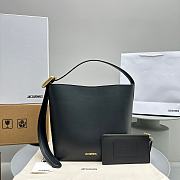 JACQUEMUS Black Le Chouchou 'Le Petit Regalo' Bag - 1