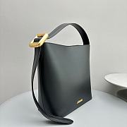 JACQUEMUS Black Le Chouchou 'Le Petit Regalo' Bag - 4