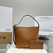 JACQUEMUS Brown Le Chouchou 'Le Petit Regalo' Bag - 1