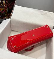 D&G Dolce Gabbana Small Sicily Red Handbag  - 3