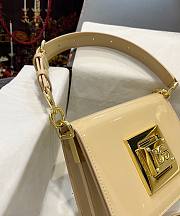 D&G wallet logo plaque beige tote bag - 6