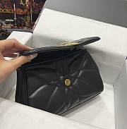 D&G Devotion jewel heart black leather bag - 6