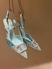 Valentino blue crystal heels 9cm - 1