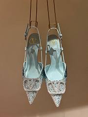 Valentino blue crystal heels 9cm - 2