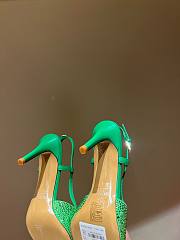 Valentino green crystal heels 9cm - 3