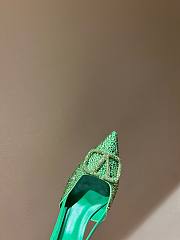 Valentino green crystal heels 9cm - 5