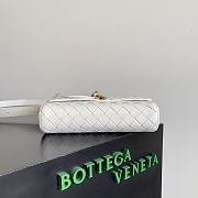 Bottega Veneta Mini White Andiamo Bag - 5