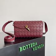 Bottega Veneta Mini Red Andiamo Bag - 1