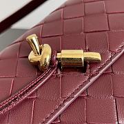 Bottega Veneta Mini Red Andiamo Bag - 4