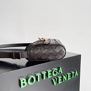 Bottega Veneta Mini Dark Coffee Andiamo Bag - 6