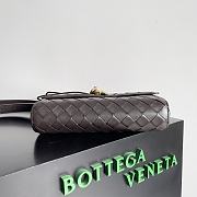 Bottega Veneta Mini Dark Coffee Andiamo Bag - 5