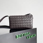 Bottega Veneta Mini Dark Coffee Andiamo Bag - 4