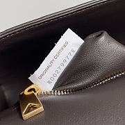 Bottega Veneta Mini Dark Coffee Andiamo Bag - 3