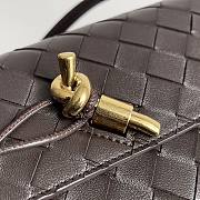 Bottega Veneta Mini Dark Coffee Andiamo Bag - 2