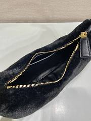 Prada Moon wool black shoulder bag  - 2