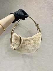 Prada Moon wool beige shoulder bag - 1