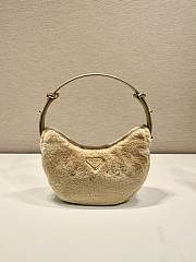 Prada Moon wool beige shoulder bag - 6