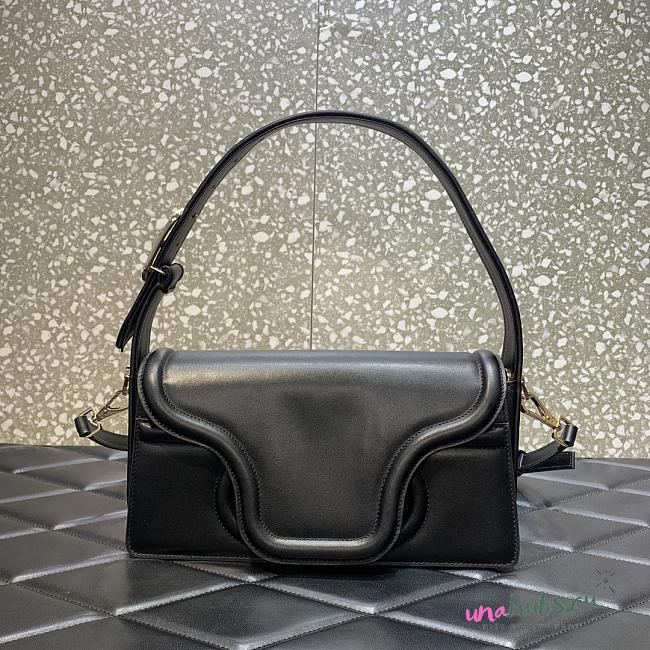 Valentino Garavani Black Le Petite Deuxième Shoulder Bag - 1