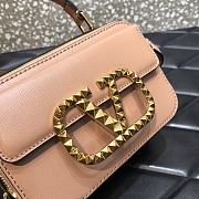 Valentino Garavani VLogo Mini Beige Crossbody Bag - 5