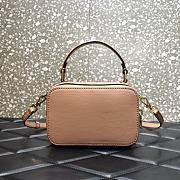 Valentino Garavani VLogo Mini Beige Crossbody Bag - 3