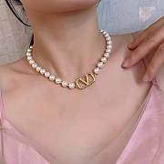 Valentino pearl necklace  - 6