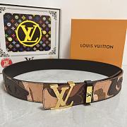 Louis Vuitton 2023-24FW Belt ( brown/ green) - 4