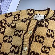 Gucci dark yellow/brown cardigan - 6