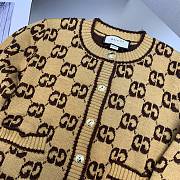 Gucci dark yellow/brown cardigan - 3