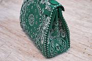 Hermes Birkin 30 Green Embroidered Swift Palladium Hardware Bag - 3