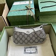 Gucci Ophidia GG small silver monogram bag - 1