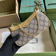 Gucci Ophidia GG small golden monogram bag - 3