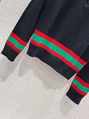 Gucci Striped Black Cotton Sweatshirt - 2