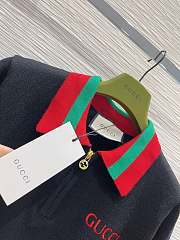 Gucci Striped Black Cotton Sweatshirt - 6