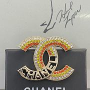 Chanel colorful brooch  - 5