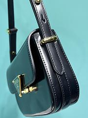 Prada black leather shoulder bag 1BD339 - 2