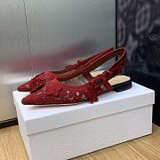 Dior J'Adior Slingback Transparent Pump 2.5cm - 3