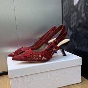 Dior J'Adior Slingback Transparent Pump 6.5cm - 6