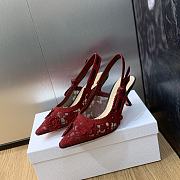 Dior J'Adior Slingback Transparent Pump 6.5cm - 4