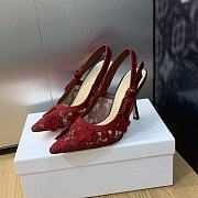 Dior J'Adior Slingback Transparent Pump 10.5cm - 5