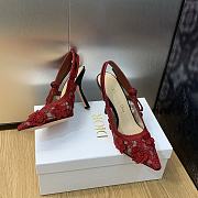 Dior J'Adior Slingback Transparent Pump 10.5cm - 6